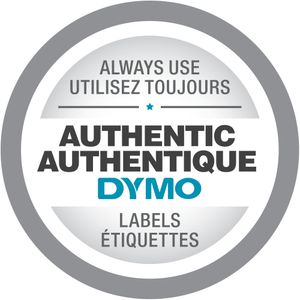 DYMO D1 -Standard Labels - Black on Transparent - 12mm x 7m