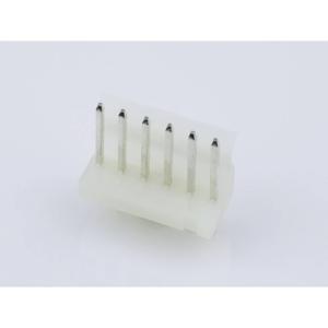 Molex 09652068 Male header, inbouw (standaard) Totaal aantal polen: 6 Rastermaat: 3.96 mm Inhoud: 1 stuk(s) Bag