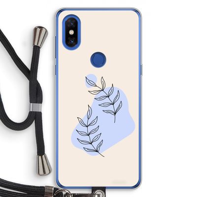Leaf me if you can: Xiaomi Mi Mix 3 Transparant Hoesje met koord
