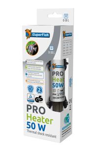 Superfish Pro Heater 50w Verwarming voor Aquaria 0-30L (17cm) - Energiezuinige Aquariumverwarmer