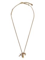 DSQUARED2 collier en chaîne à breloques - Or