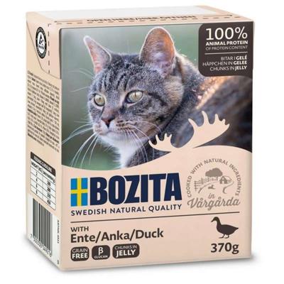 BOZITA Eend in gelei - Natvoer voor katten - 370g