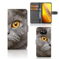 Telefoonhoesje | Met pasjeshouder | Xiaomi Poco X3 | Poco X3 Pro Britse Korthaar