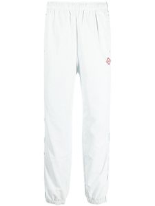 Casablanca pantalon de jogging à patch logo