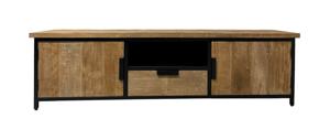 Livingfurn TV-meubel Tomar Teakhout, 180cm - Bruin