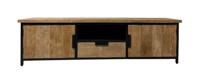 Livingfurn TV-meubel Tomar Teakhout, 180cm - Bruin - thumbnail