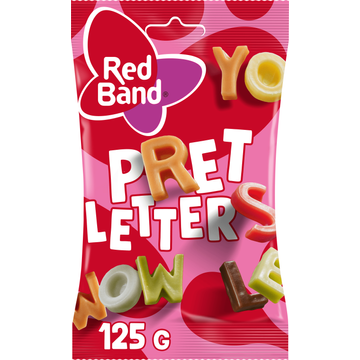 Red Band Pret Letter 125g bij Jumbo