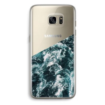 Zee golf: Samsung Galaxy S7 Edge Transparant Hoesje
