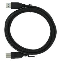 Huismerk Usb3.0 a naar usb3.0 b kabel 2 meter - zwart