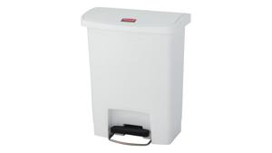 Rubbermaid 1883555 vuilnisbak 30 l Rechthoekig Kunststof, Kunststof Wit