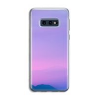 Sunset pastel: Samsung Galaxy S10e Transparant Hoesje