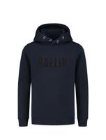 Ballin Hoodie slim fit - Navy blauw