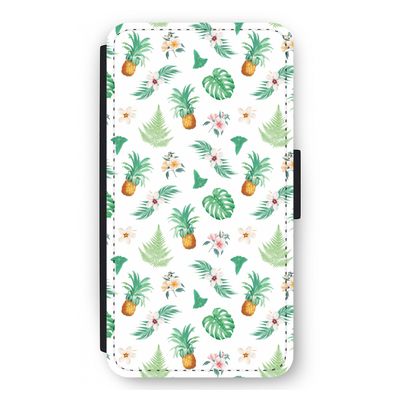 Ananas bladeren: iPhone 12 mini Flip Hoesje