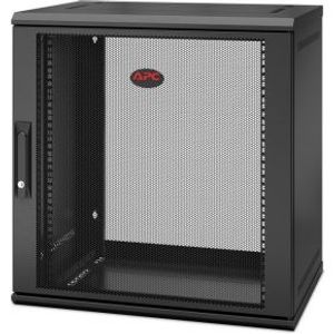 APC NetShelter WX 12U Single Hinged Wall-mount Enclosure 400mm Deep Wandrek Zwart