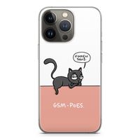 GSM poes: iPhone 13 Pro Transparant Hoesje