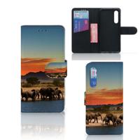 Xiaomi Mi 9 SE | Telefoonhoesje | Met pasjeshouder | Olifanten
