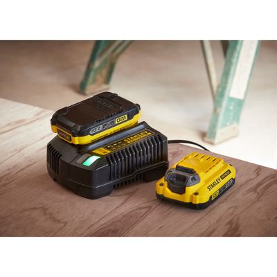Stanley FATMAX V20 18V Startkit oplader