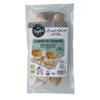 Langelus Camusettes spelt bio 2 Stuks