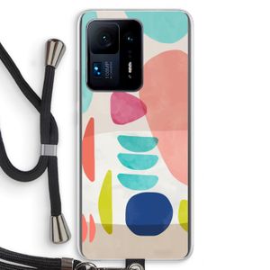 Bold Rounded Shapes: Xiaomi Mi Mix 4 Transparant Hoesje met koord