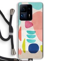Bold Rounded Shapes: Xiaomi Mi Mix 4 Transparant Hoesje met koord