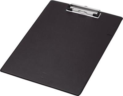 Q-CONNECT klemplaat, PP, ft A4, zwart