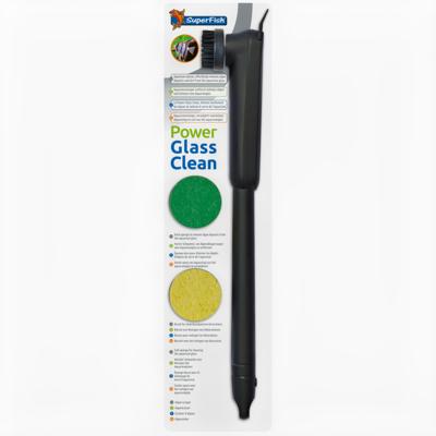 Superfish Power Glass Clean - Batterijgestuurde Algenreiniger voor Heldere Aquariumramen