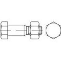 TOOLCRAFT 144222 Zeskant passchroeven M12 50 mm Buitenzeskant DIN 7968 Staal Thermisch verzinkt 100 stuk(s)