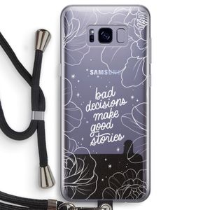 Good stories: Samsung Galaxy S8 Transparant Hoesje met koord