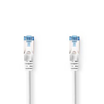 Nedis CAT6a netwerkkabel | S/FTP | RJ45 Male | RJ45 Male | 15.0 m | Snagless | Rond | LSZH | Grijs | Label - CCGL85330WT150