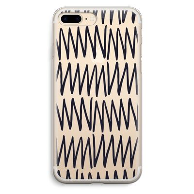Marrakech Zigzag: iPhone 7 Plus Transparant Hoesje