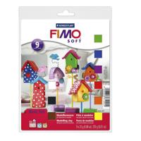 Klei Fimo soft basic halve blokken ass