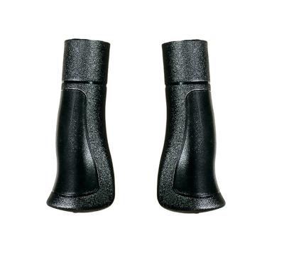 Herrmans ergo 84 handvattenset 120mm ø22mm zwart per 10 stuks