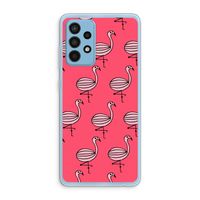 Flamingo: Samsung Galaxy A52 Transparant Hoesje