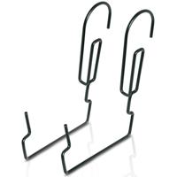 Prosperplast Kunststof balkonbeugels - set van 2 - 23 x 21 cm - bloembakbeugel