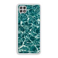 Weerkaatsing water: Samsung Galaxy A22 4G Transparant Hoesje