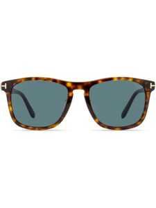 TOM FORD Eyewear lunettes de soleil Gerard à monture oversize - Gris