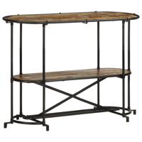 Wandtafel 110x42x76 cm massief gerecycled hout Wandtafel 110x42x76 cm massief gerecycled hout