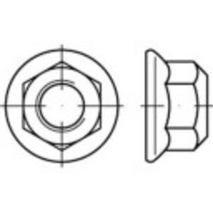 TOOLCRAFT 149251 Zeskantmoeren met flens M14 13023 Staal 50 stuk(s)