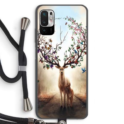 Seasons Change: Xiaomi Redmi Note 10 5G Transparant Hoesje met koord