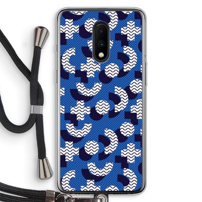 8-bit N°5: OnePlus 7 Transparant Hoesje met koord