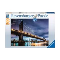 Ravensburger Puzzel 500 stukjes New York, de stad die nooit slaapt - thumbnail