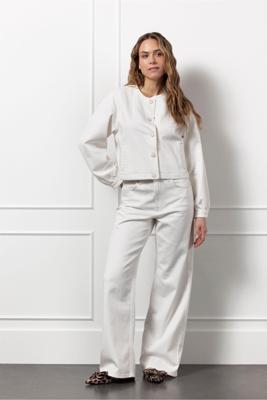Studio Anneloes Lexie Denim Trousers 12706 Broek 1100 Off White