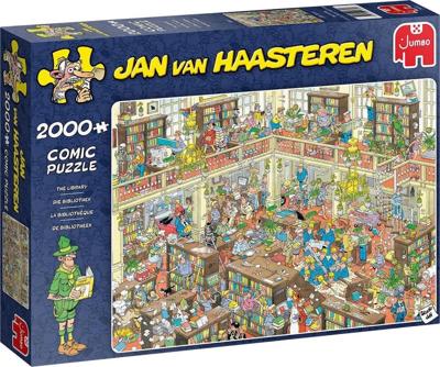 Jan van Haasteren ‚Äì De Bibliotheek Puzzel 2000 Stukjes
