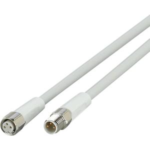 ifm Electronic EVF143 Verbindingskabel Aantal polen (sensoren): 3, 3 Stekker, recht, Bus, recht 0.6 m 1 stuk(s)