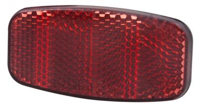 Spanninga reflector bagagedrager 80mm rood