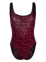 Versace maillot de bain réversible à dos ouvert - Rose - thumbnail