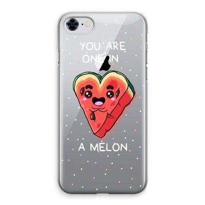 One In A Melon: iPhone 8 Transparant Hoesje