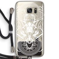 Oh Deer: Samsung Galaxy S7 Transparant Hoesje met koord