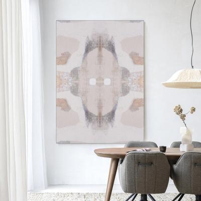 Urban Cotton Wandkleed 'Chiru Antelope' 110 x 145cm in Frame - black