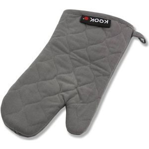 KOOK Ovenwant Uni Grijs 30 cm